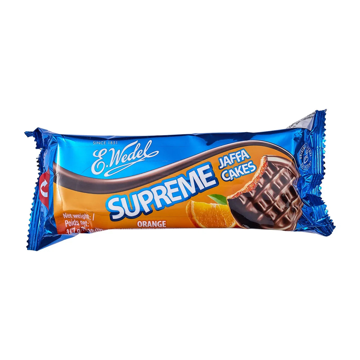 E-Wedel Supreme Jaffa Cakes Orange 147g