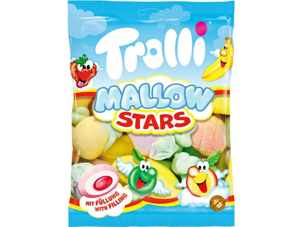Trolli mellow stars 150 gm