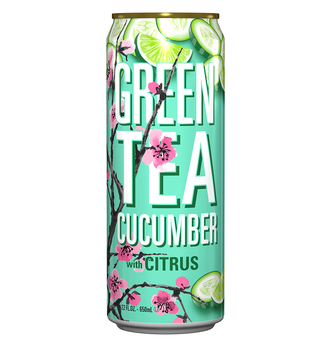 Arizona Green Tea Cucumber With Citrus 650ml