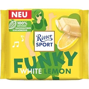 Ritter Sport Funky White Lemon 100g