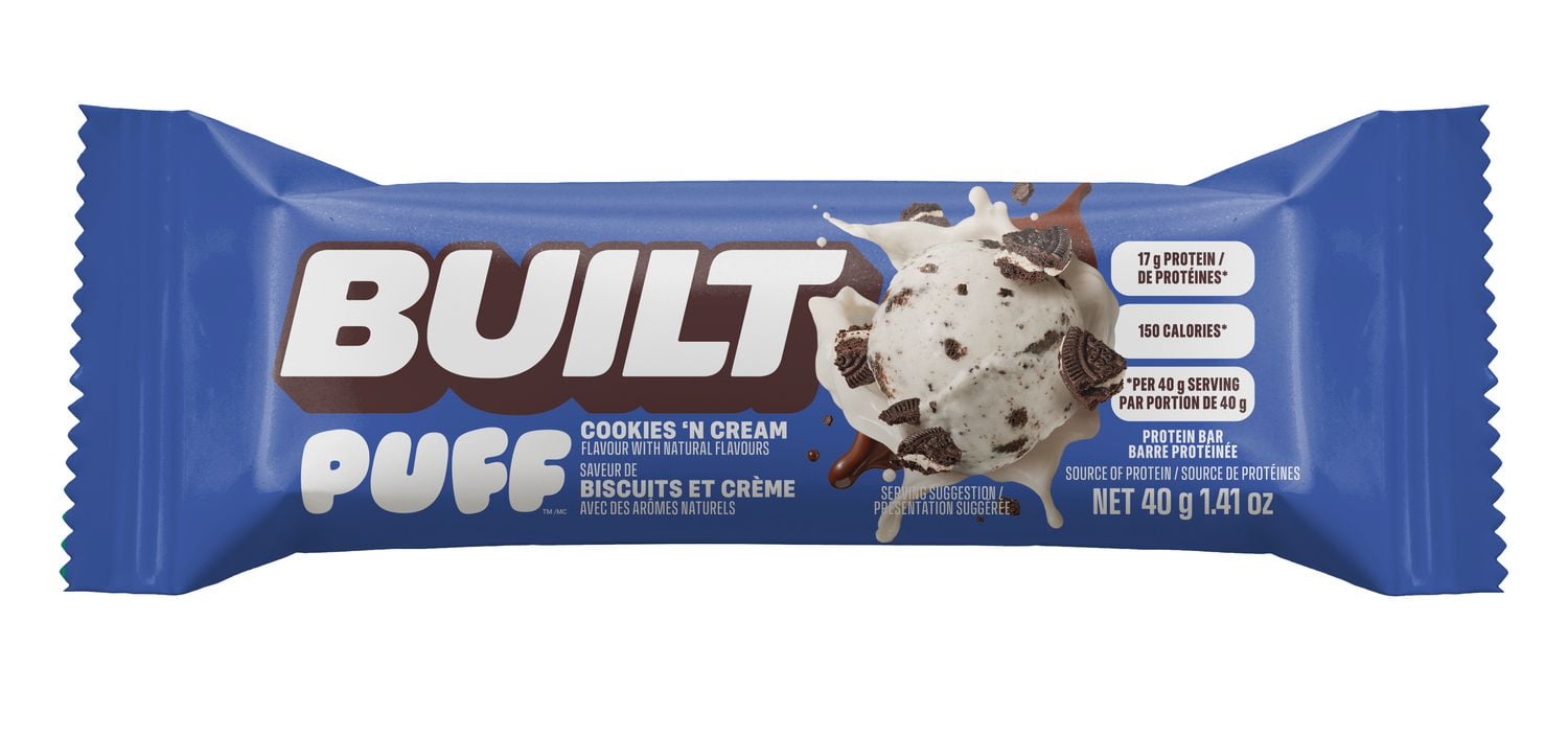 Built Puff Cookies 'N Cream 40g