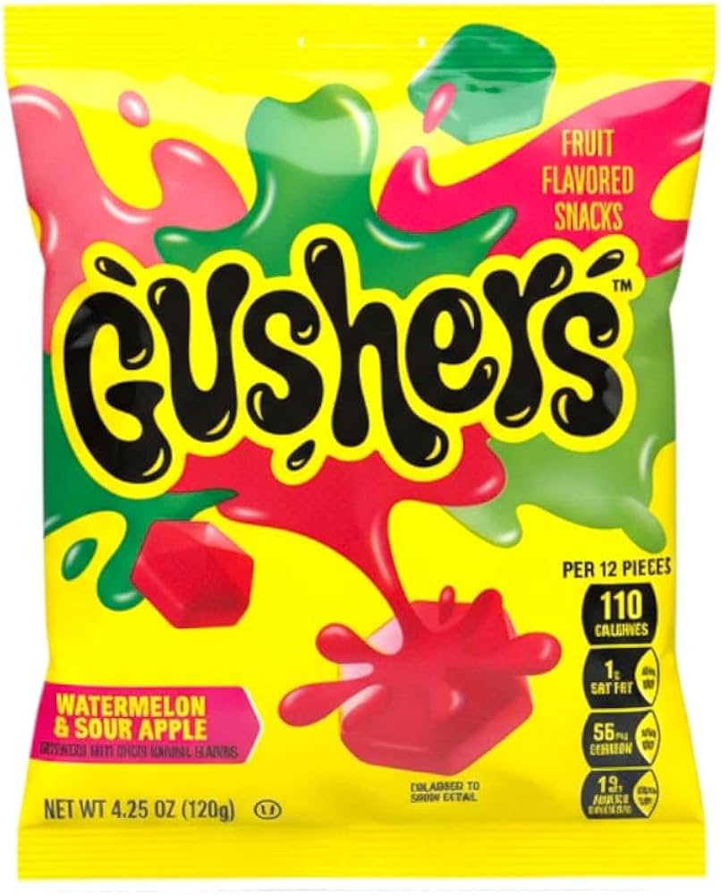 Gushers Watermelon & Sour Apple 120g