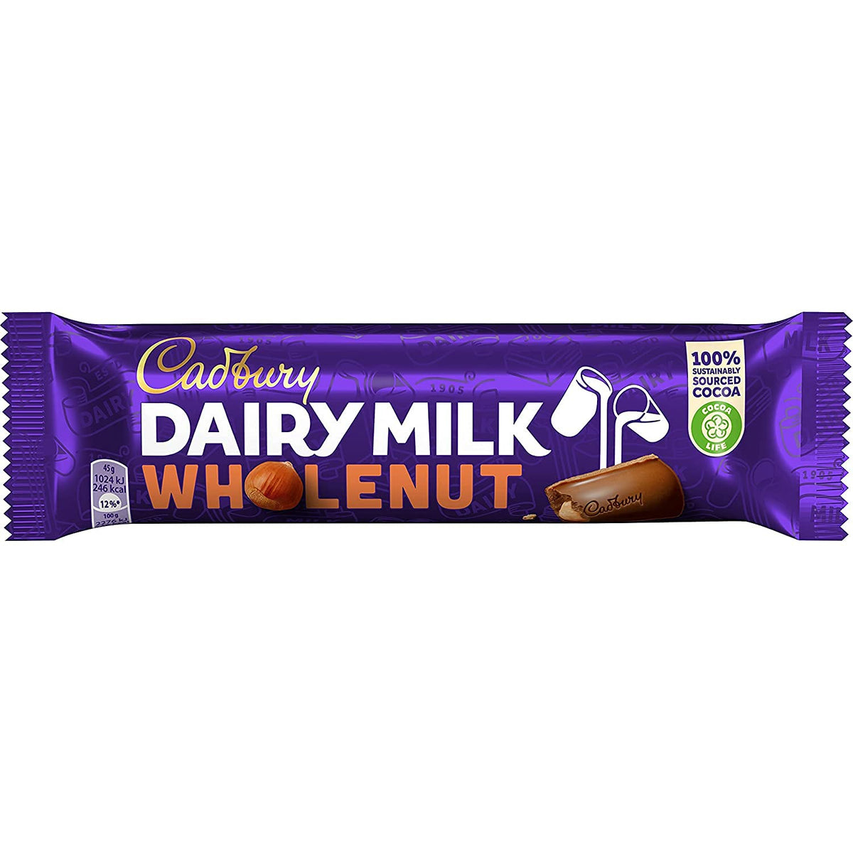 Cadbury Dairymilk Wholenut 45g
