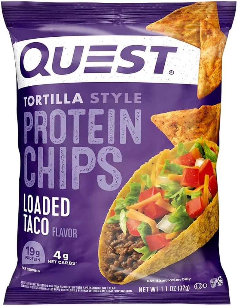 Quest Protein Chips Loaded Taco (19g Protein) 32g