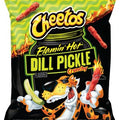 Cheetos Flaming Hot Dill Pickle Crunchy 240.9g
