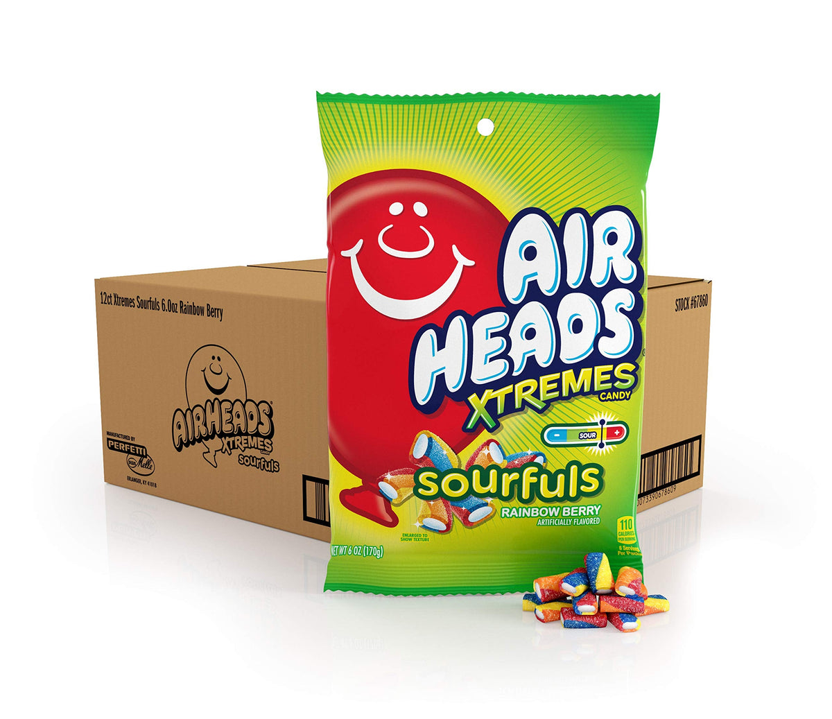 Air Heads Xtremes Sourfuls Bites 170g