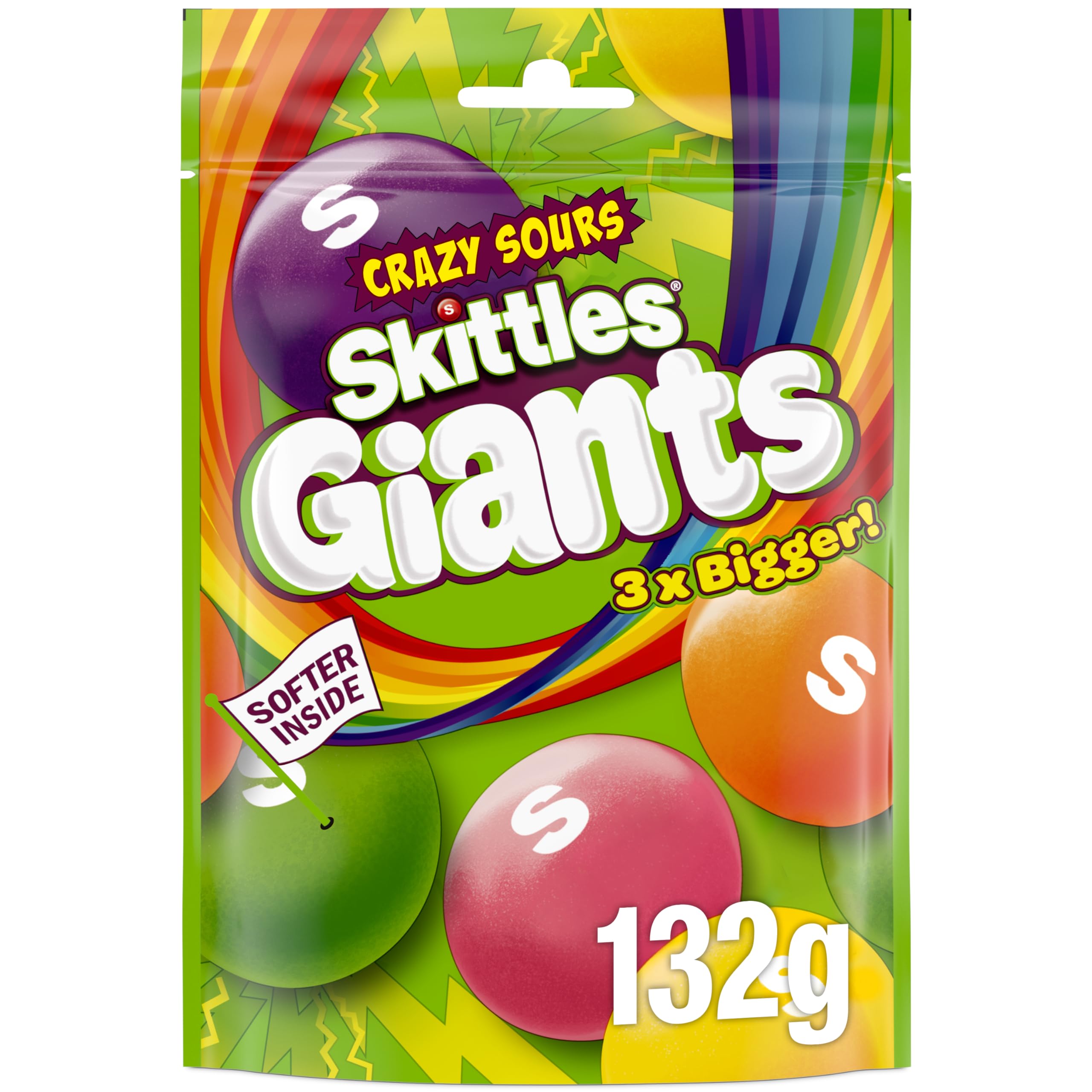 Skittles Giants Crazy Sour 132g