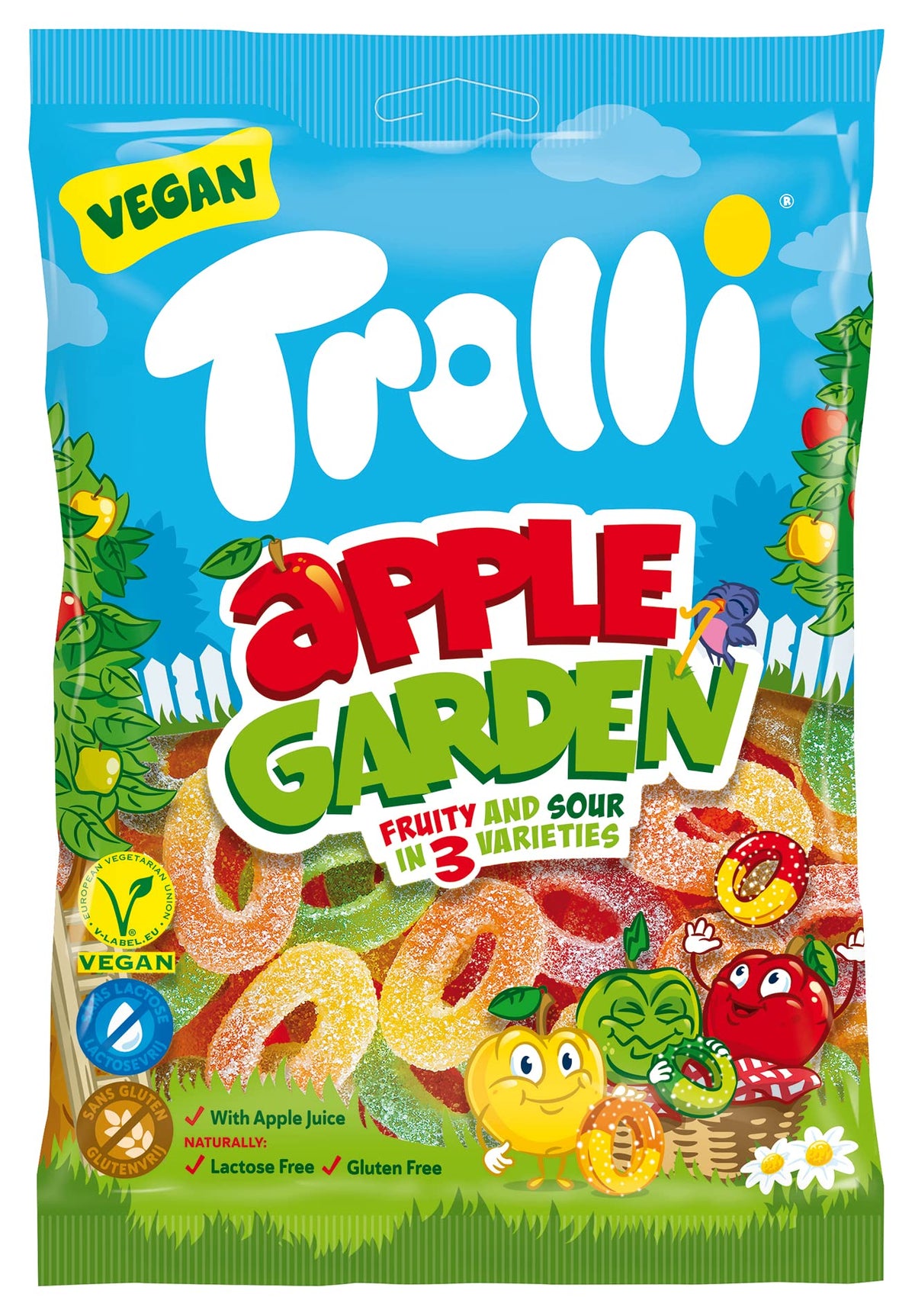 Trolli apfel garten 150g