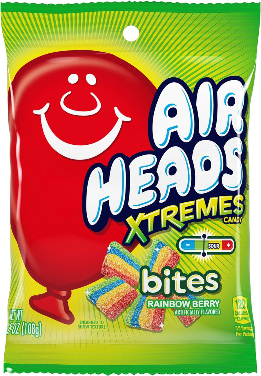 Air Heads Xtreams Rainbow Berry bites 57g