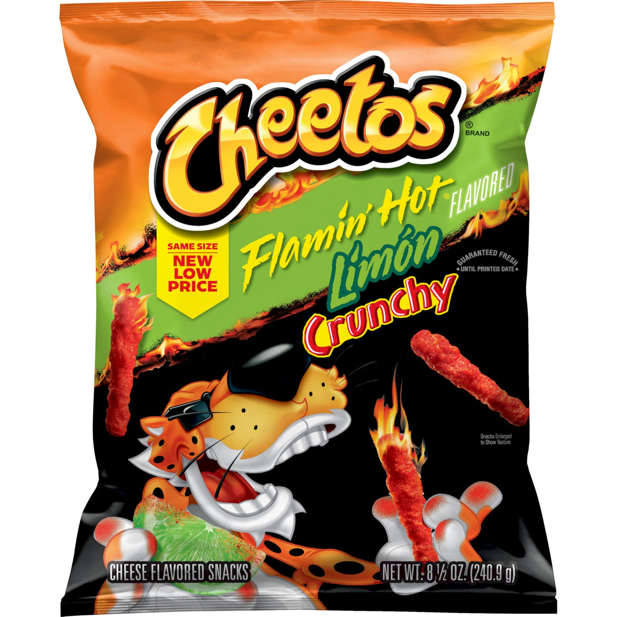 Cheetos Flamin Hot Limon Crunchy 240.9g