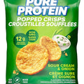 Pure Protein Popped Crisps Sour Cream & Onion(12g Protein) 36g
