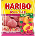 Haribo peaches raspberry 75g