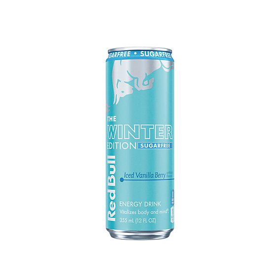Red bull  ice vanilla  edition