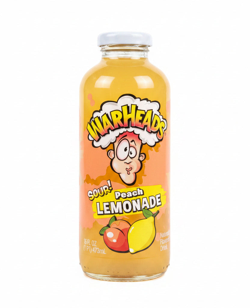 WarHeads Sour Peach Lemonade 473ml