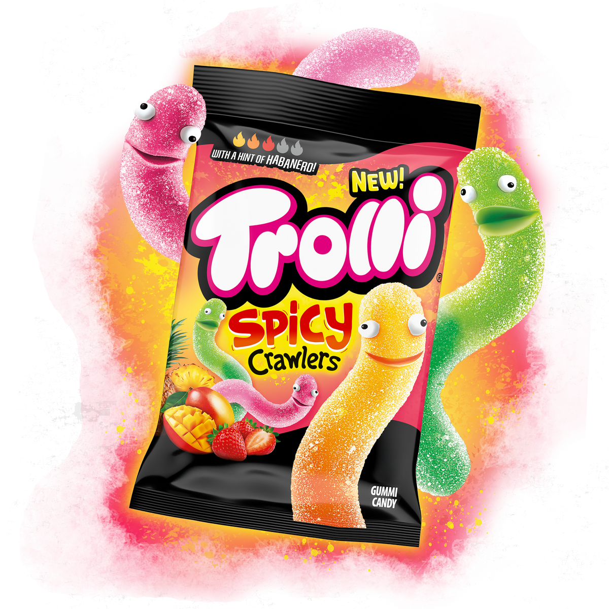 Trolli Spicy Crawlers 120g
