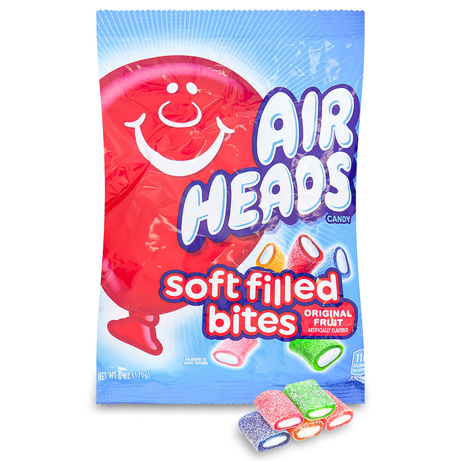 Air Heads Soft Filled Bites Original Fruit 170g