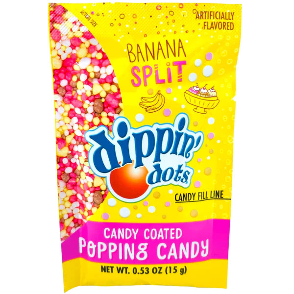 Dippin Dots Banana Spli Poping Candy 15g