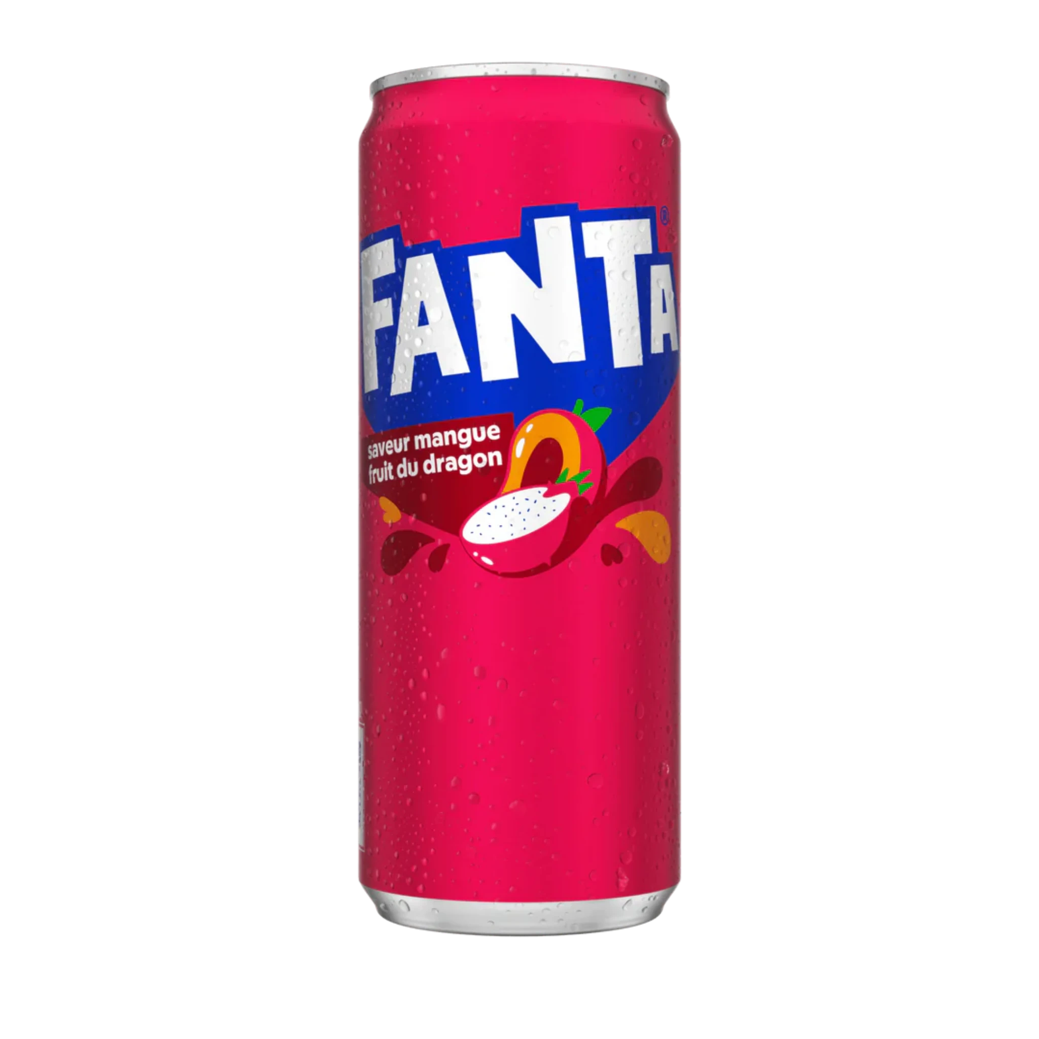 Fanta Saveur mangue fruit du dragon 330ml