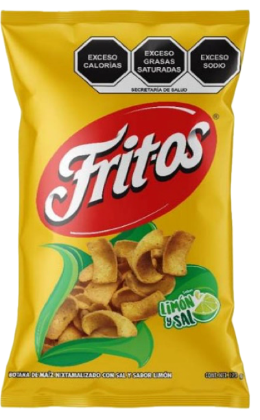Fritos Sabor Limon y'sal 170g