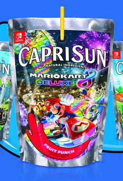 Caprisun mariokart delux Fruit punch