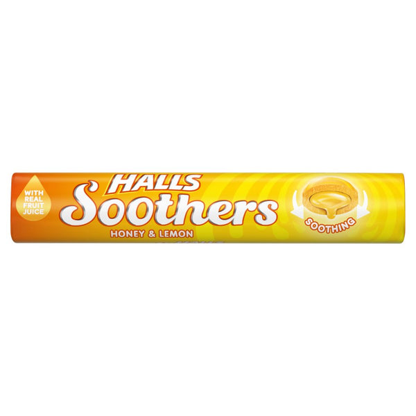 halls honey lemon 45g