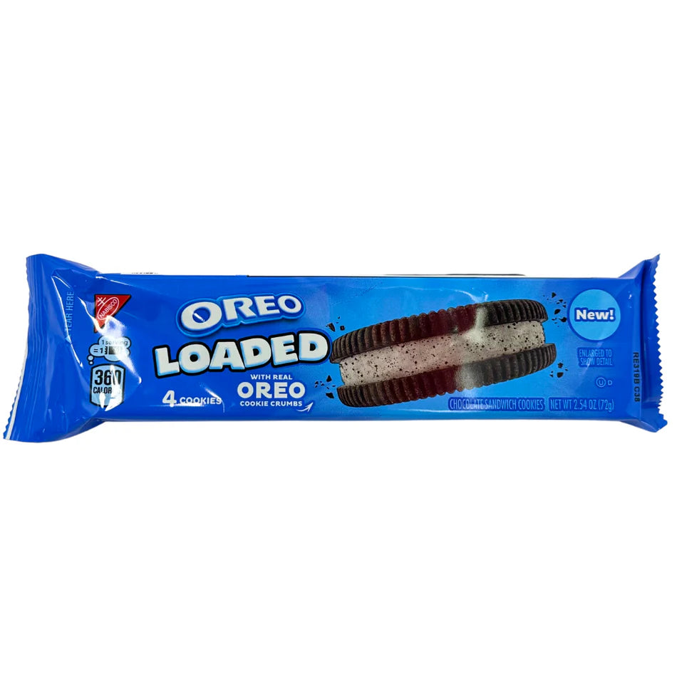 Oreo Loaded with real Oreo Cookie Crumbs 72g
