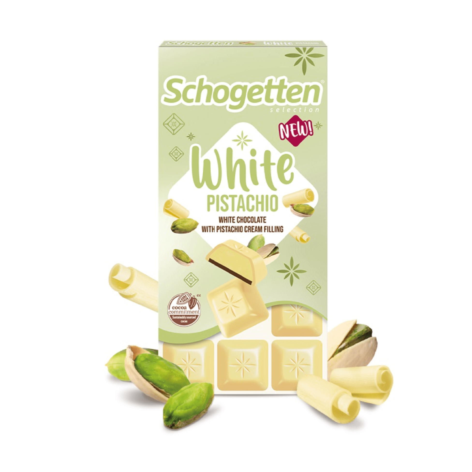 Schogetten White Pistachio 100g