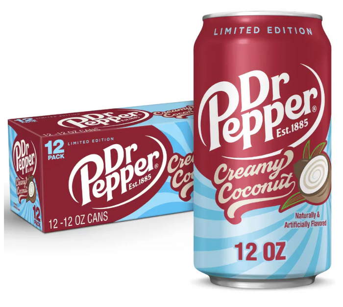 Dr Pepper Creamy Coconut 355ml