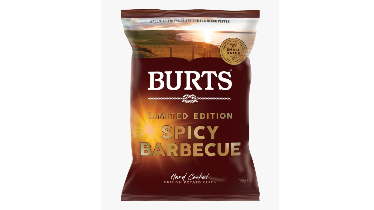 Burts Limited edition spicy barbecue 150g