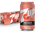 7Up shirley temple zero sugar pomegranate and cherry soda 355ml
