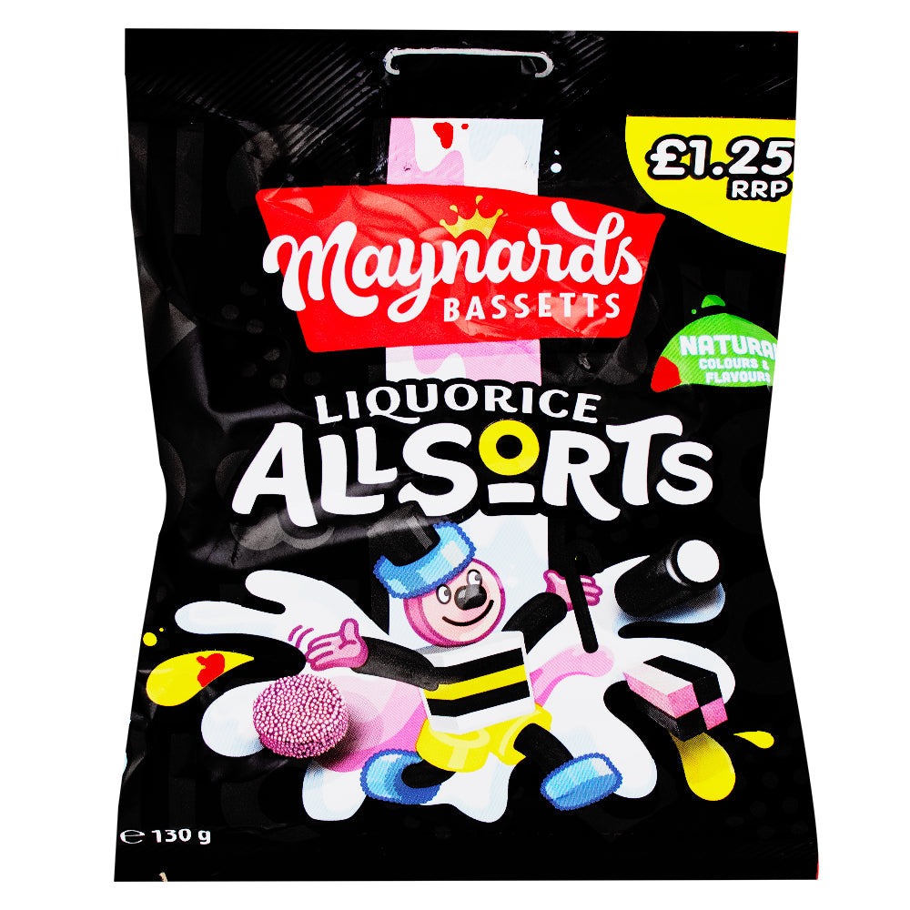 Maynards Liquorice Allsorts 130g