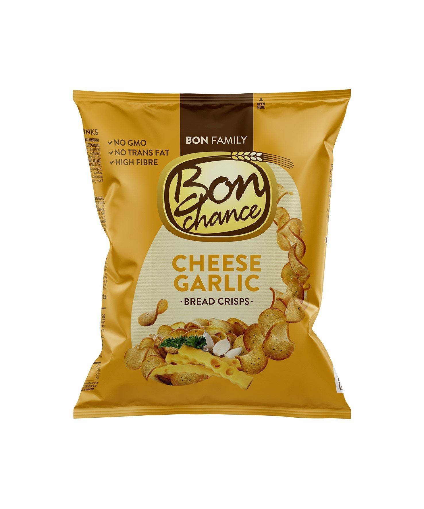 Bon Chance Cheese Garlic Bread Crisps 60g