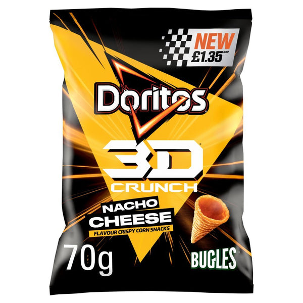Doritos 3D Crunch Nacho Cheese 70g