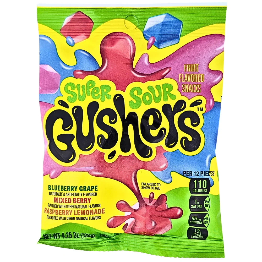 Fruit Gushers Super Sour