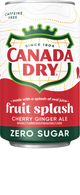 Canada Dry Fruit Splash Zero Sugar 355ml