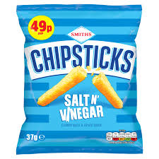 Smiths Chipsticks Salt N' Vinegar 37g