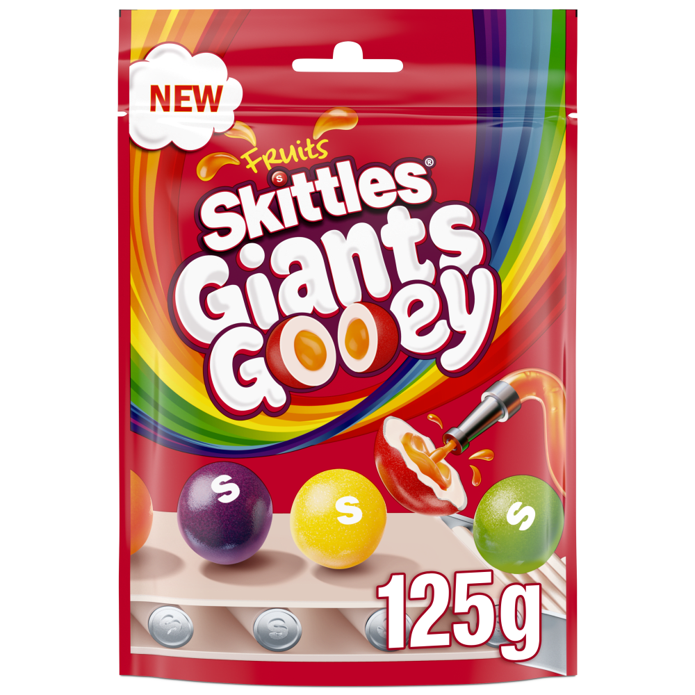 skittles giants gooey 125g
