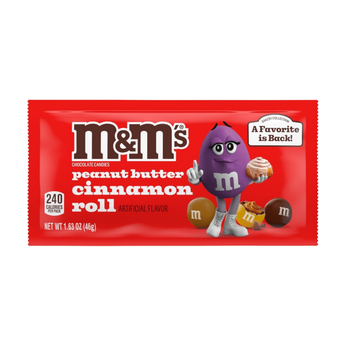 M&M's Peanut Butter Cinnamon Roll 46 g