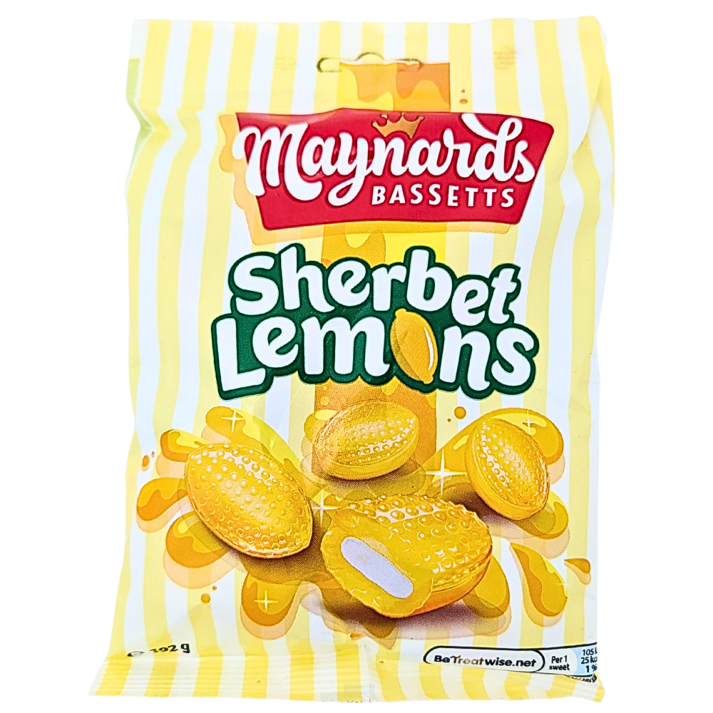 Maynards Sherbet Lemons 192g