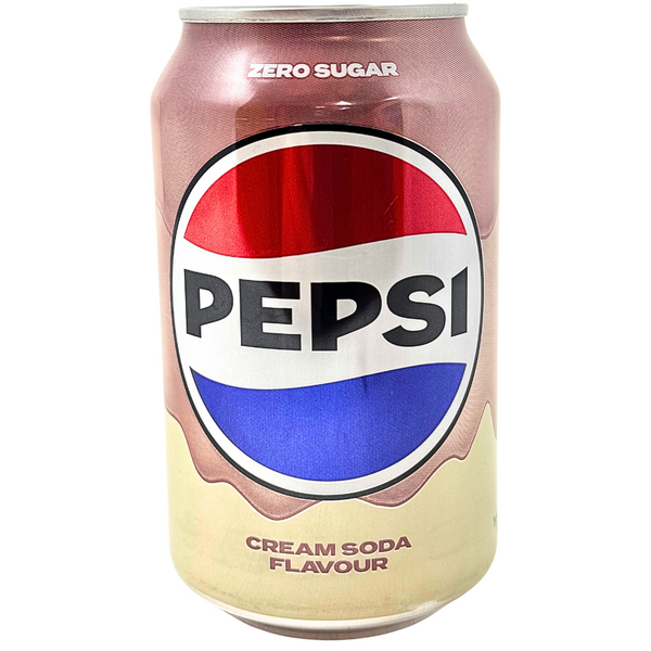 Pepsi Zero Sugar Cream Soda flavour 330ml