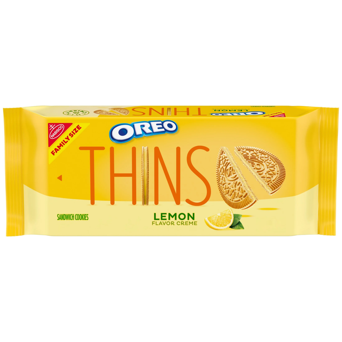 Oreo Thins Lemon Family Size 334g
