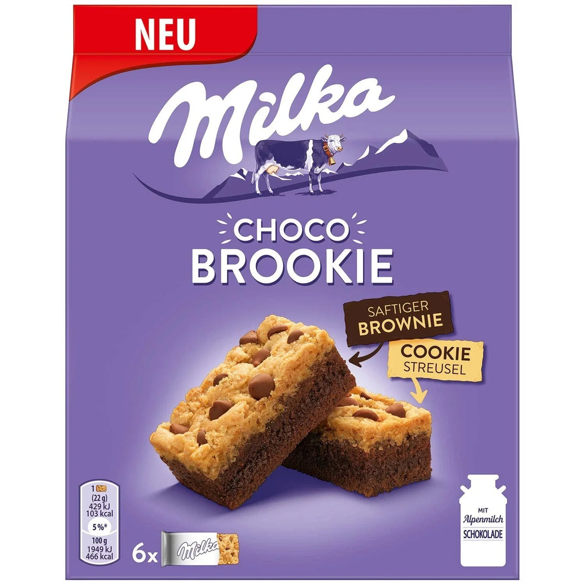 Milka Choco Brookie 132g
