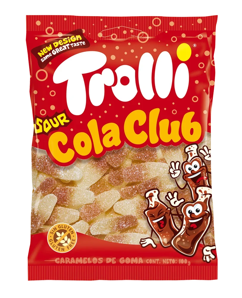 Trolli Sour Cola Club 100g