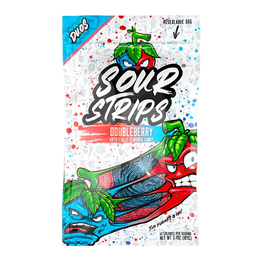 Sour Strips DoubleBerry