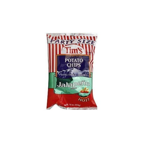 Tim's potato chips Jalapeno hot 212.6g