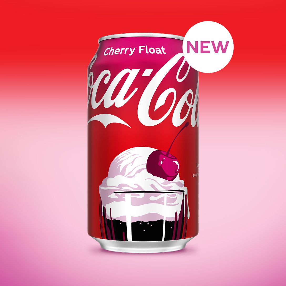 Coca Cola Cherry float 355ml
